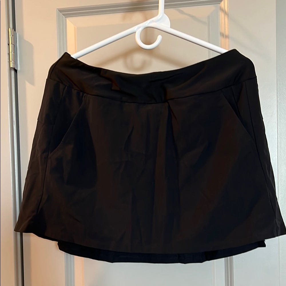 Black Mini Golf Skort
